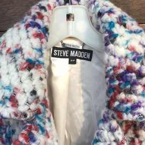 Steve Madden confetti wool coat
